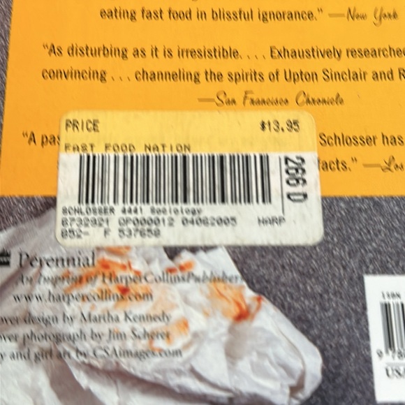 Fast Food Nation Book - Picture 3 of 4